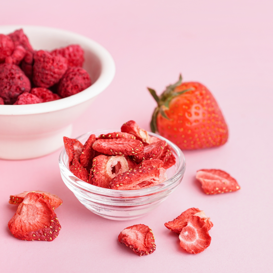 Freeze dried fruit and vegetables